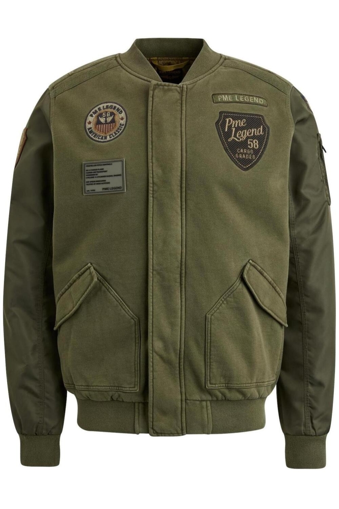 SWEAT JACKET IN A MATERIAL MIX PSW2402411 6149